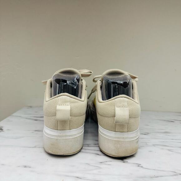 Adidas Bravada 2.0 Beige Platform Sneakers Women’s Size 6.5 - Picture 5 of 11